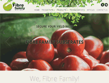 Tablet Screenshot of fibrefamily.com